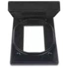 T & B Ocal FS/FD GFCI Receptacle Cover, FSKWGF1-G